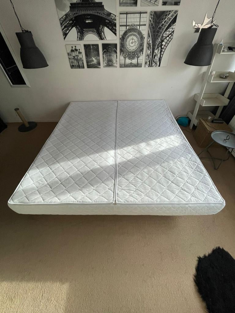 Waterbed soft side 220x200 [2 zakken, apart temperatuur], Ophalen, Tweepersoons