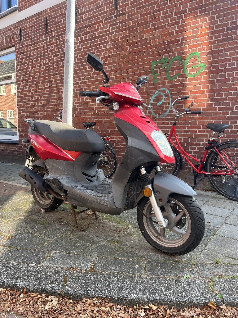 Sym Orbit 1 2008 - 50cc 4T - defect, Ophalen, Gebruikt, Maximaal 45 km/u, Benzine