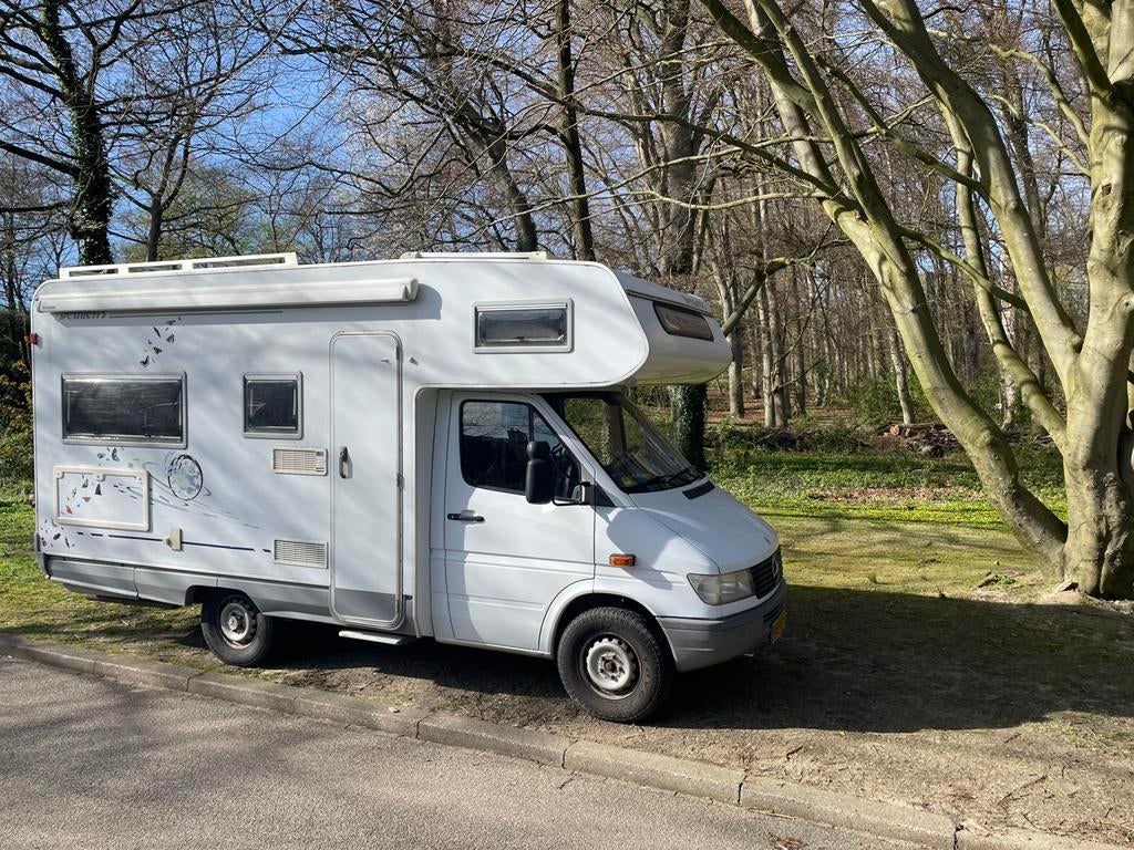 Mercedez-Benz Sprinter Camper - 6 slaapplekken, Caravans en Kamperen, Campers, Particulier, tot en met 6, Alkoof, Mercedes-Benz