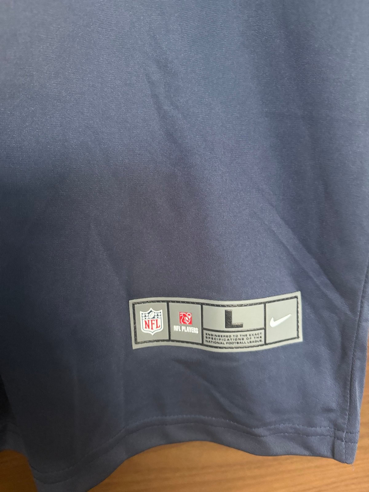 NFL New England Patriots #13 McGUANE Super Bowl LIII shirt, Maat 52/54 (L), Blauw, Nieuw, Ophalen of Verzenden