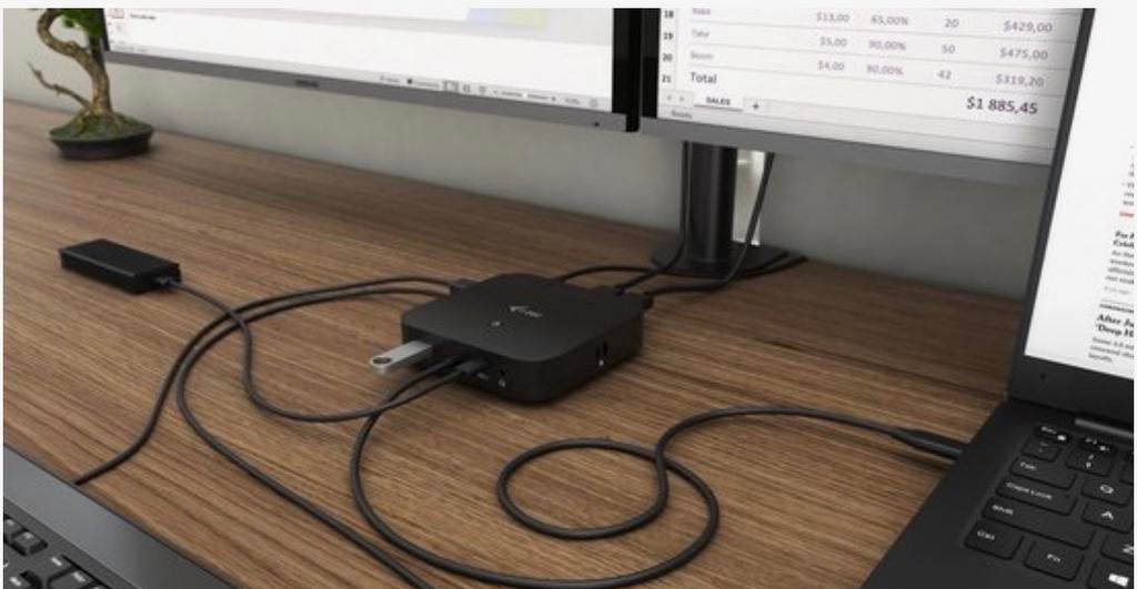 I-tec USB-C / Thunderbolt Compact Docking Station, Ophalen of Verzenden, Gebruikt, Docking station, Laptop