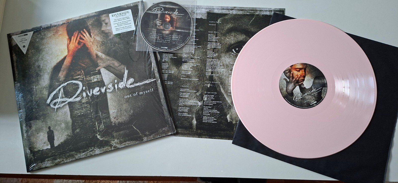Riverside Out of myself Light Pink vinyl rare, LP, Progressive Rock, Colored vinyl, Ophalen of Verzenden