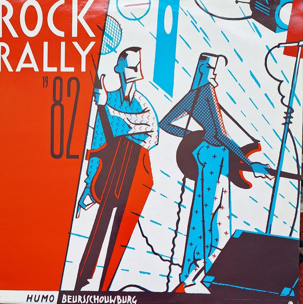 Rock Rally '82 - Diverse Artiesten (LP, 1982), 1980 - 1989, Ophalen of Verzenden, 12 inch, Poprock