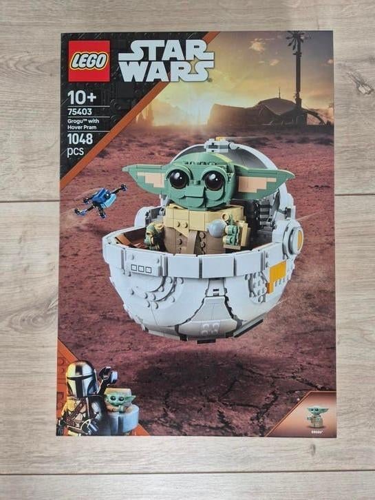 LEGO Star Wars 75403 Grogu met Zweefwieg (The Mandalorian), Star Wars, Lego, Nieuw, Ophalen of Verzenden