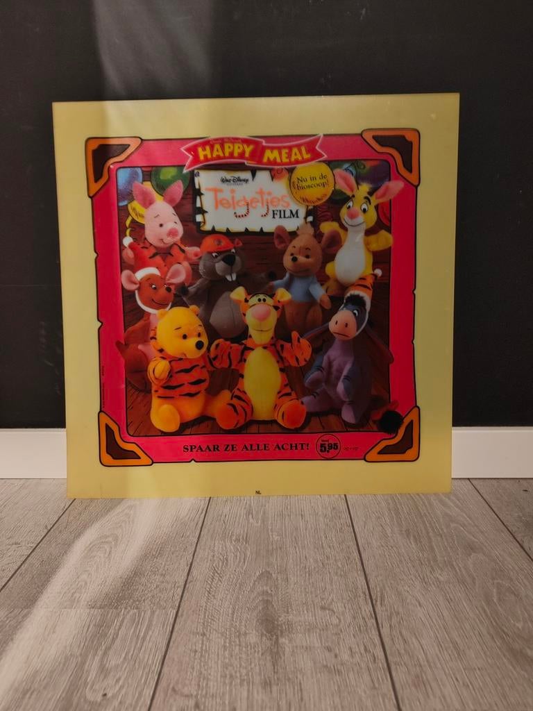 Vintage McDonald’s Winnie the Pooh / Teigetjes Film Display, Ophalen of Verzenden