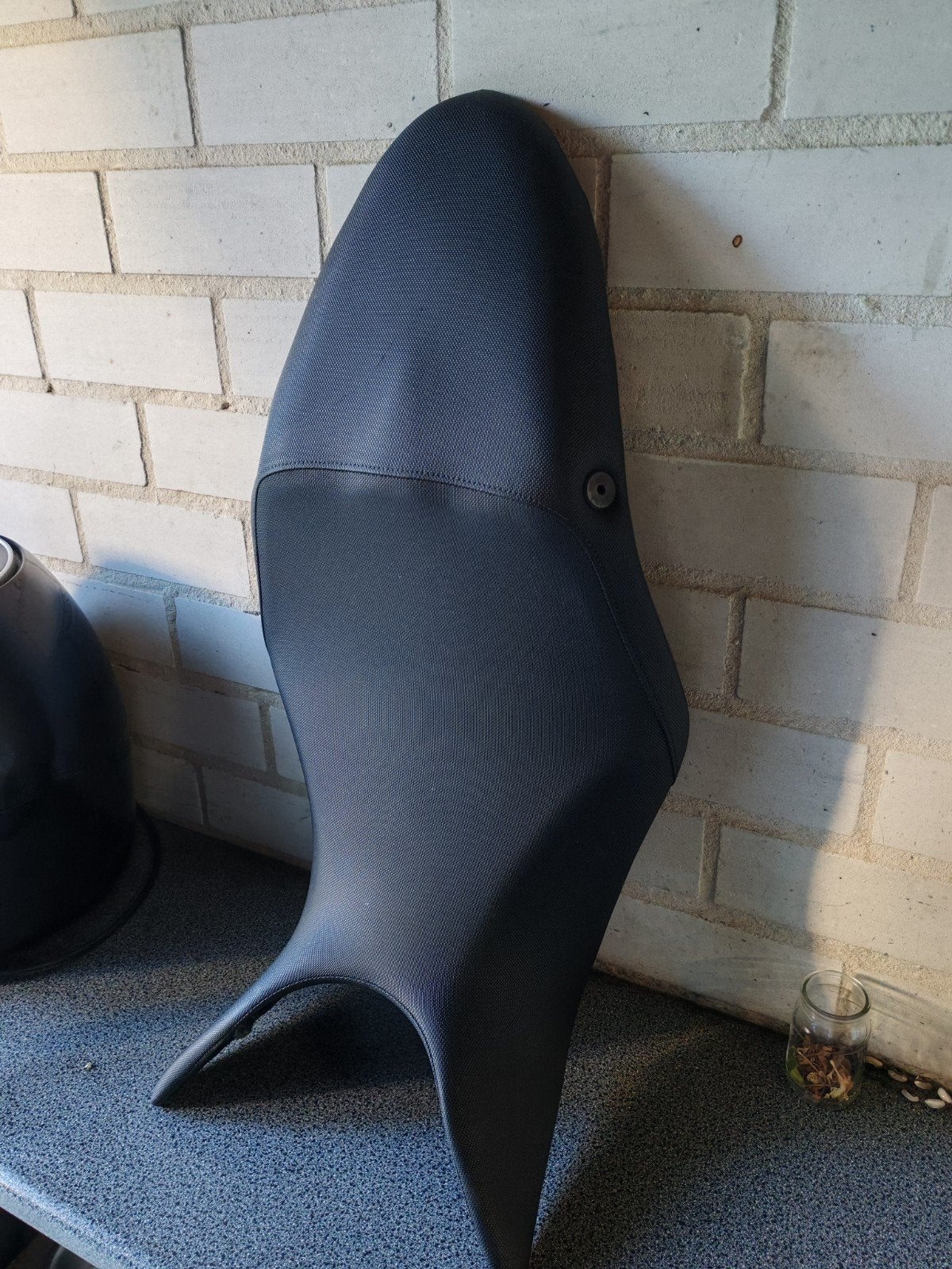 Motorfiets buddyseat - Zwart, comfortabel, Ophalen of Verzenden, Gebruikt