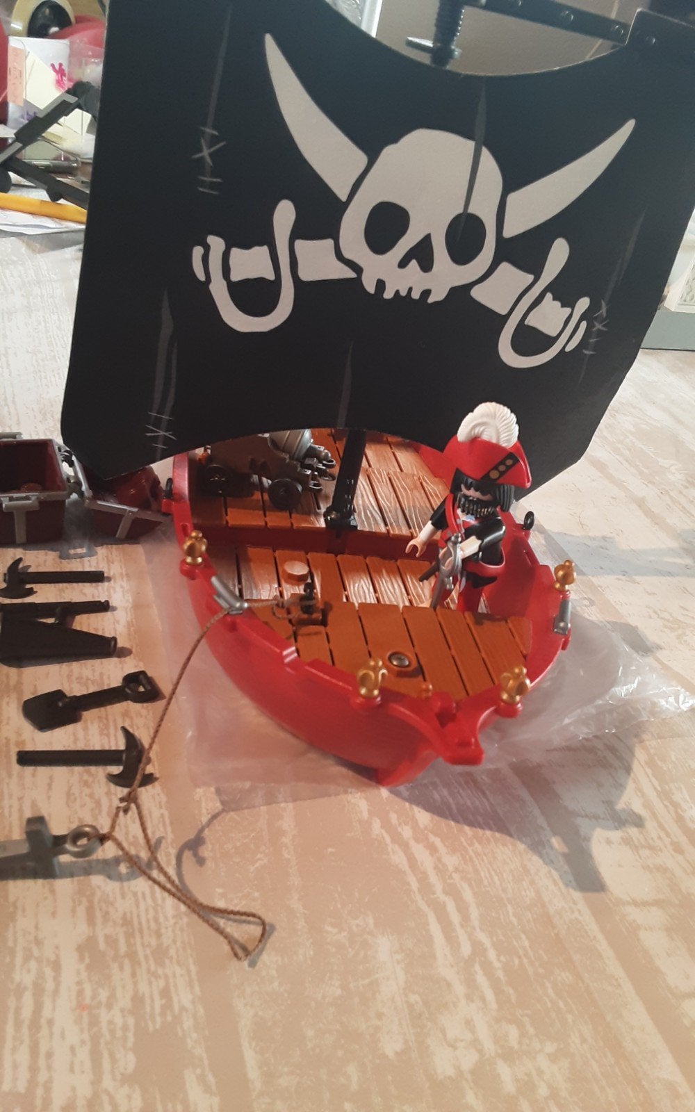 5298 piratensloep, Complete set, Ophalen of Verzenden, Zo goed als nieuw, City action
