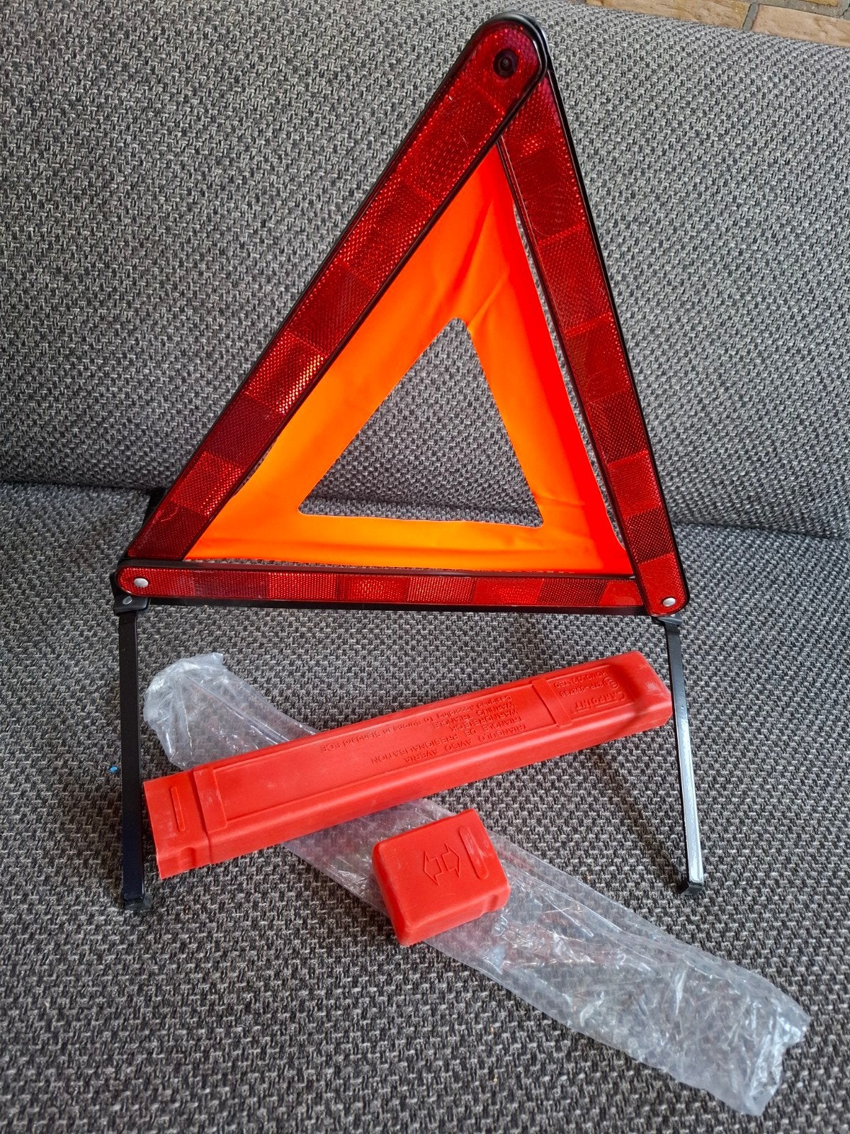 Nieuwe gevarendriehoek - Onmisbaar voor elke auto, Ophalen of Verzenden, Nieuw