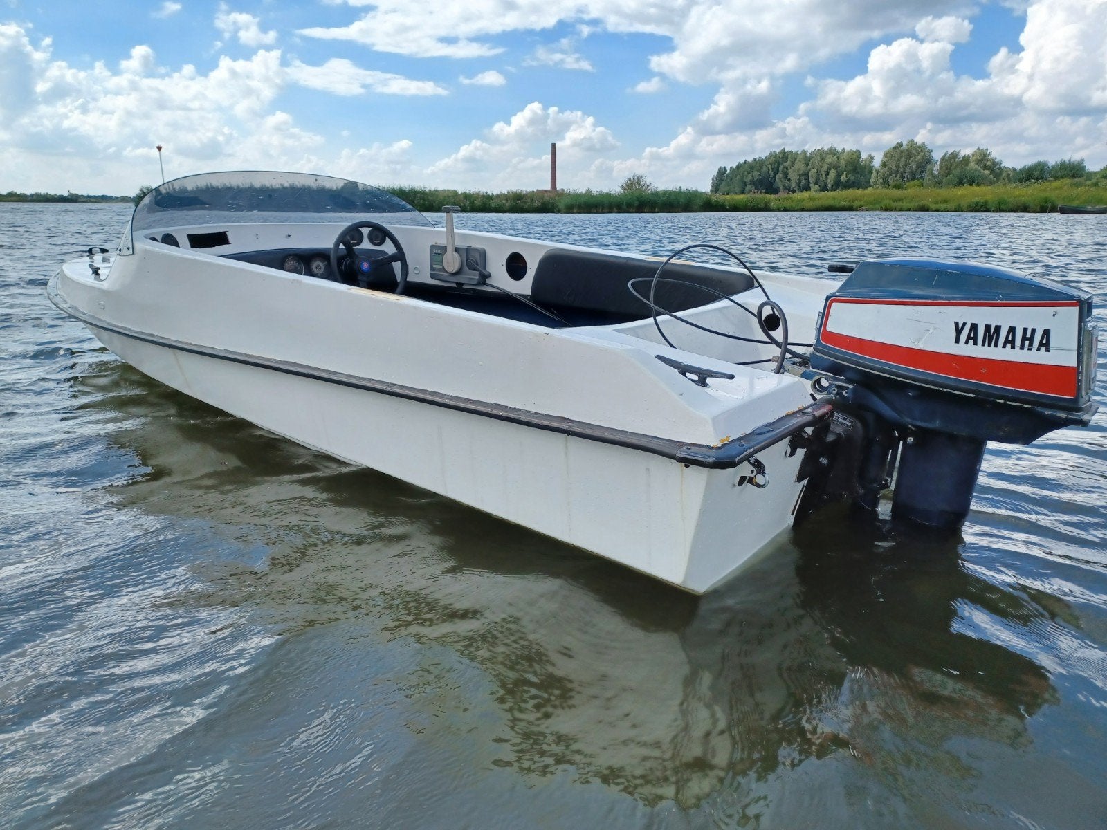 Yamaha 25 25pk pk bbm kortstaart Evt. met afstandsbediening, Ophalen, Gebruikt, Viertaktmotor, 30 pk of meer