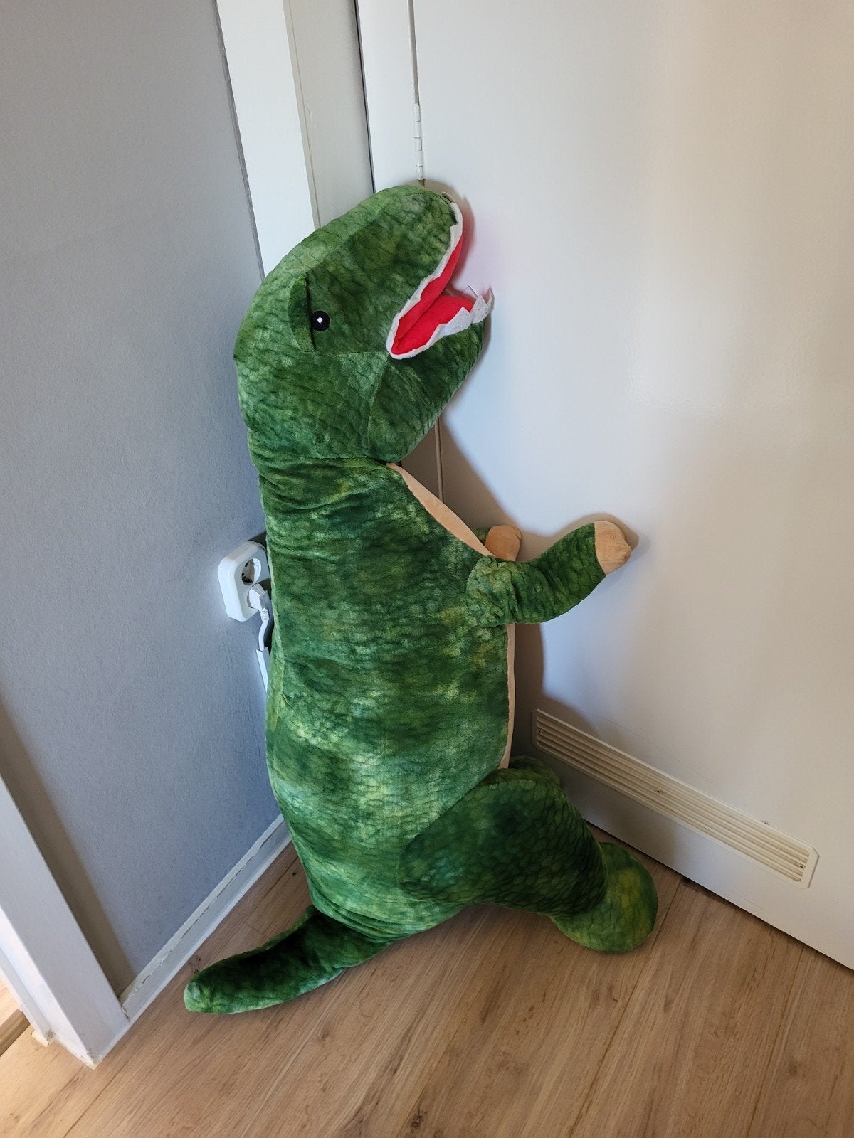 Grote Dino Knuffel - T-Rex van ongeveer 90 cm, Ophalen
