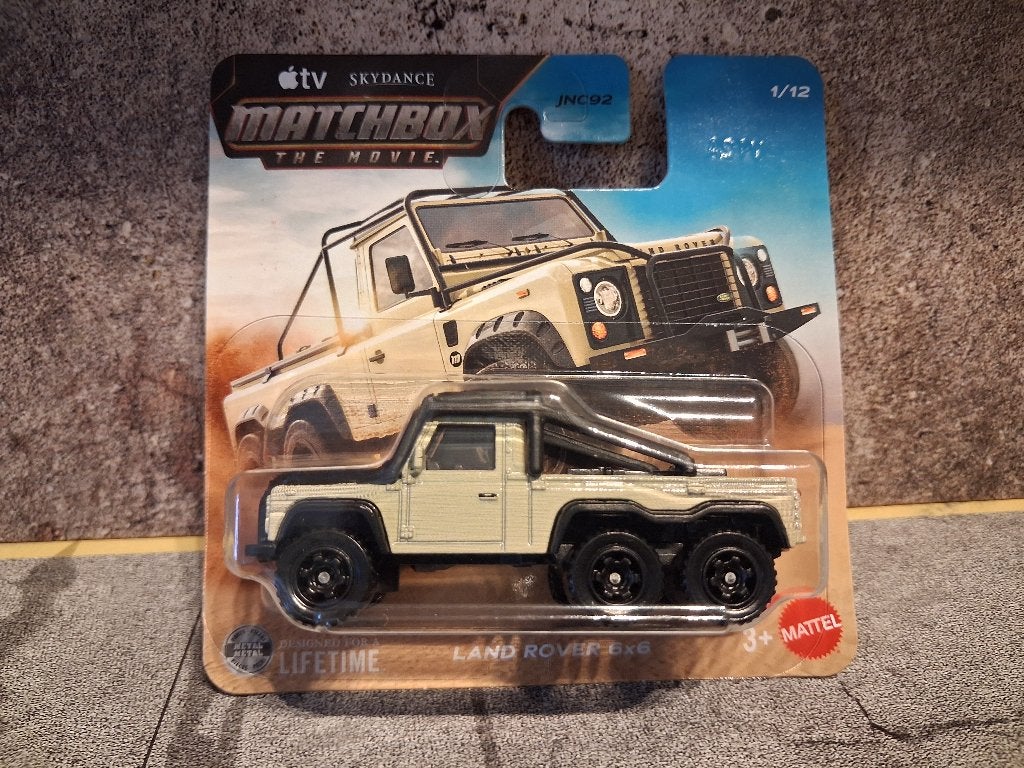 Land Rover 6x6 van Matchbox, Ophalen, Nieuw, Auto