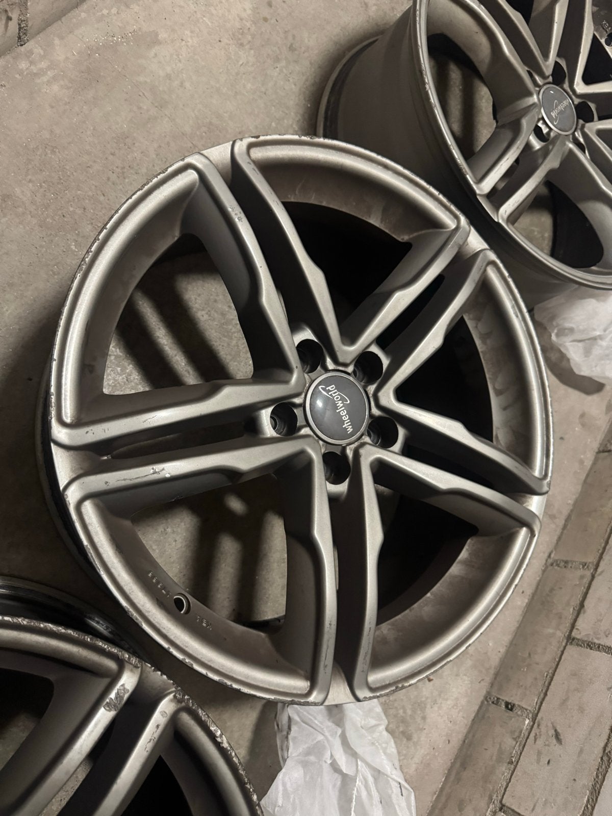 Wheelworld 18 inch velgen - Set van 4, Auto diversen, Auto-accessoires, Ophalen of Verzenden