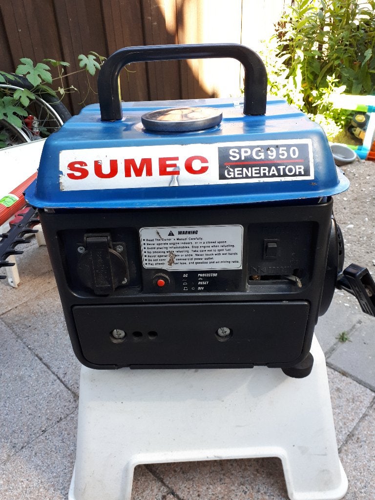 Dynamo spg950 generator, Ophalen