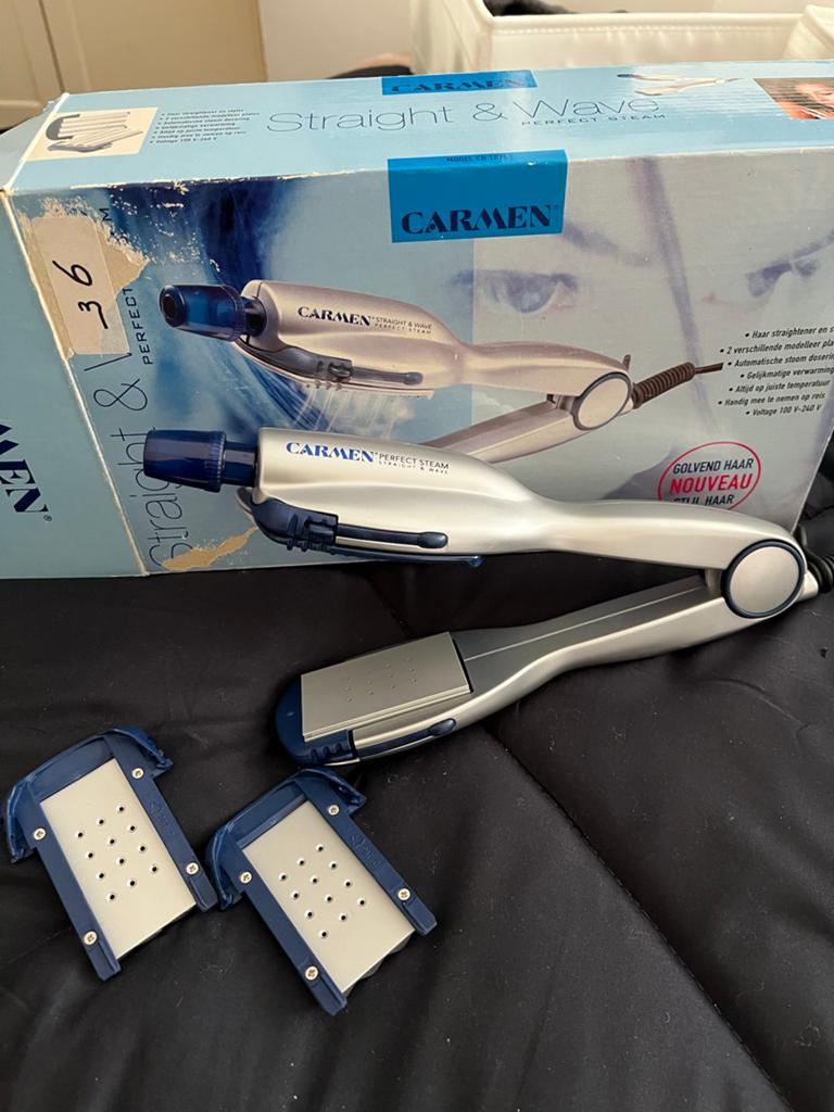 Carmen Haarstyler/stijltang/hair straighther/styler, Ophalen, Gebruikt, Haarverzorging