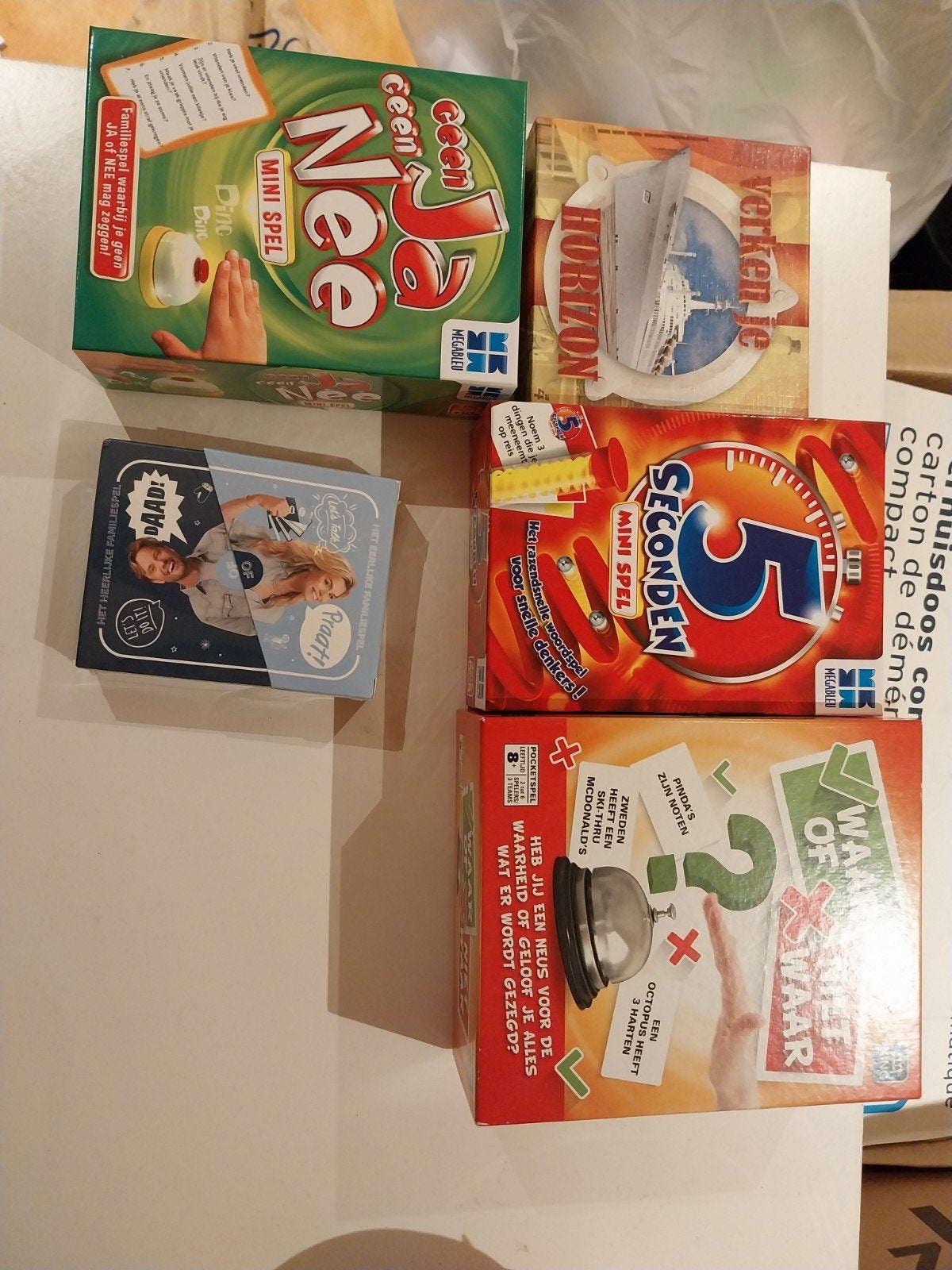 spelletjes NIEUW klein prijsje, Hobby en Vrije tijd, Een of twee spelers, Ophalen of Verzenden, Zo goed als nieuw