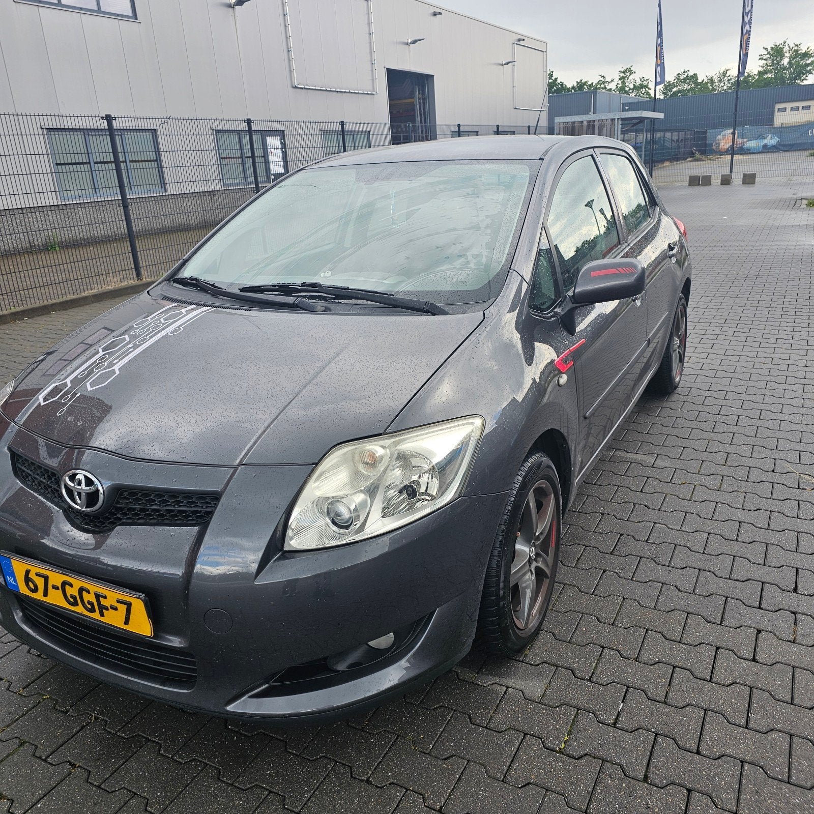 Toyota Auris 1.6 16V Vvt-i 5DR Terra MMT 2008 Grijs, Auto's, Toyota, 450 kg, 4 cilinders, 1240 kg, Particulier