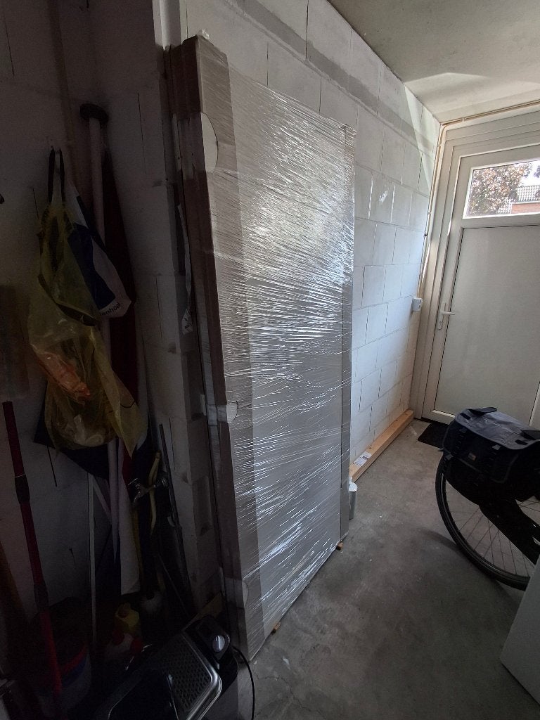 Opdekdeur 3x, Ophalen, 80 tot 100 cm, Binnendeur, Nieuw