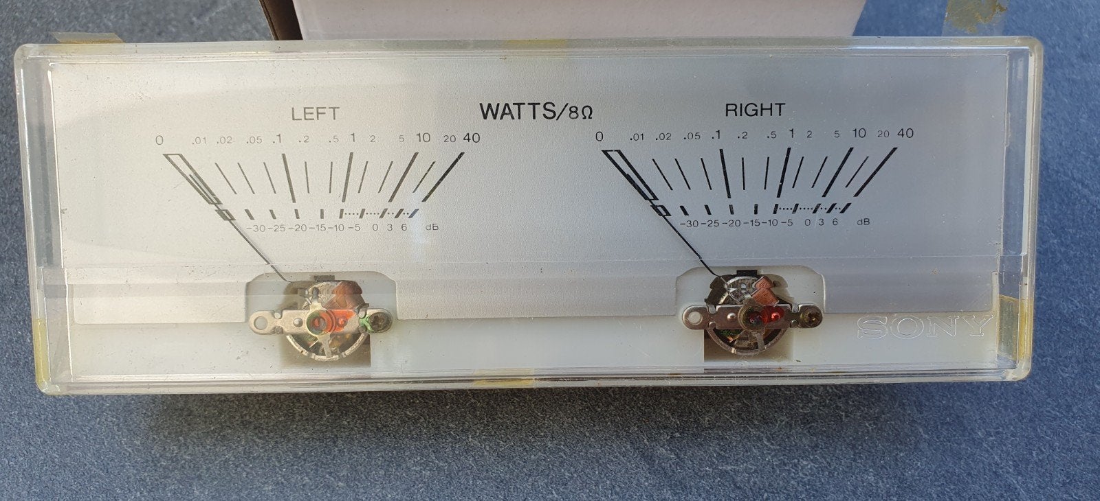 Sony Wattmeter / Vermogensmeter - Vintage Audio, Gebruikt, Ophalen of Verzenden, Sony, Minder dan 60 watt
