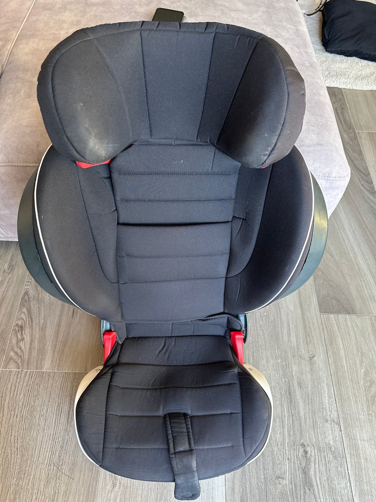BeSafe iZi Flex i-Size autostoel - Zwart, Kinderen en Baby's, Autogordel of Isofix, Gebruikt, 15 t/m 36 kg, Verstelbare rugleuning