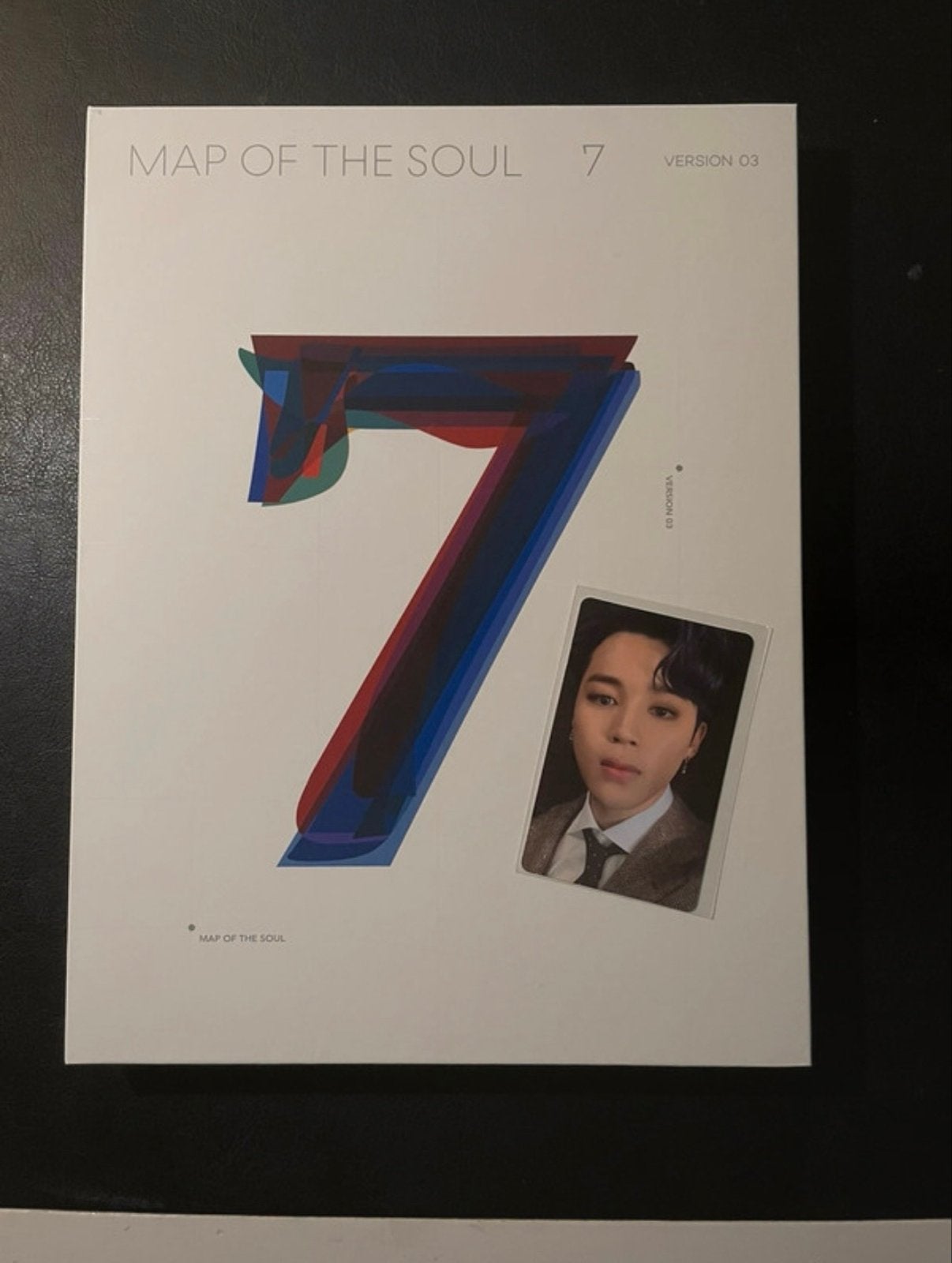 BTS Map of the Soul 7 - Versie 3 (met Jimin photocard), Gebruikt, K-pop, Verzenden, Inclusief boekje