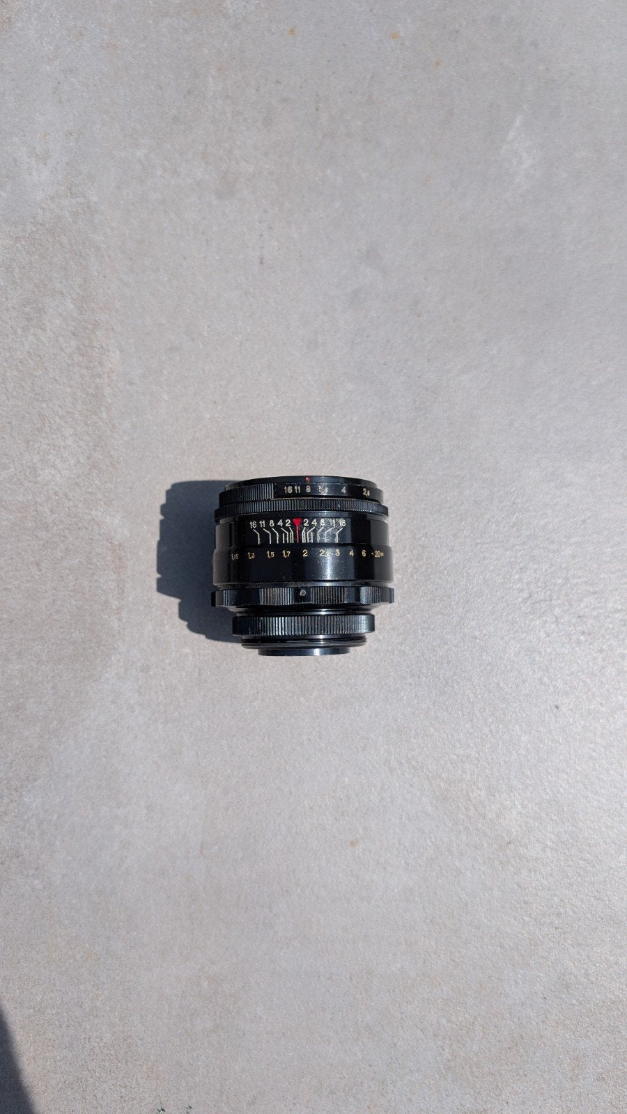 Helios 44-2 58mm f/2 lens M42 vatting, Audio, Tv en Foto, Fotografie | Lenzen en Objectieven, Gebruikt, Ophalen of Verzenden, Standaardlens