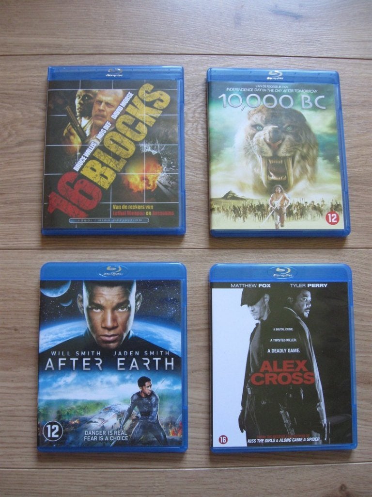 Diverse Blu-ray's € 2,50 per stuk, Nederlands, Film, Actie, Ophalen of Verzenden