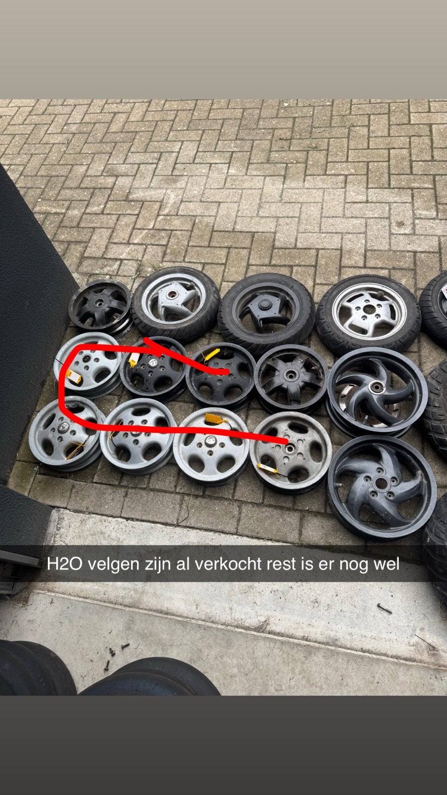 Diverse scooter velgen: Zip, Runner, Stalker, Aprilia SR 125, Ophalen of Verzenden, K, M, M
