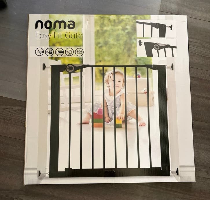 Noma Easy Fit Traphekje Zwart - Nieuw in doos, Ophalen, Nieuw, Klemhekje, Metaal of IJzer