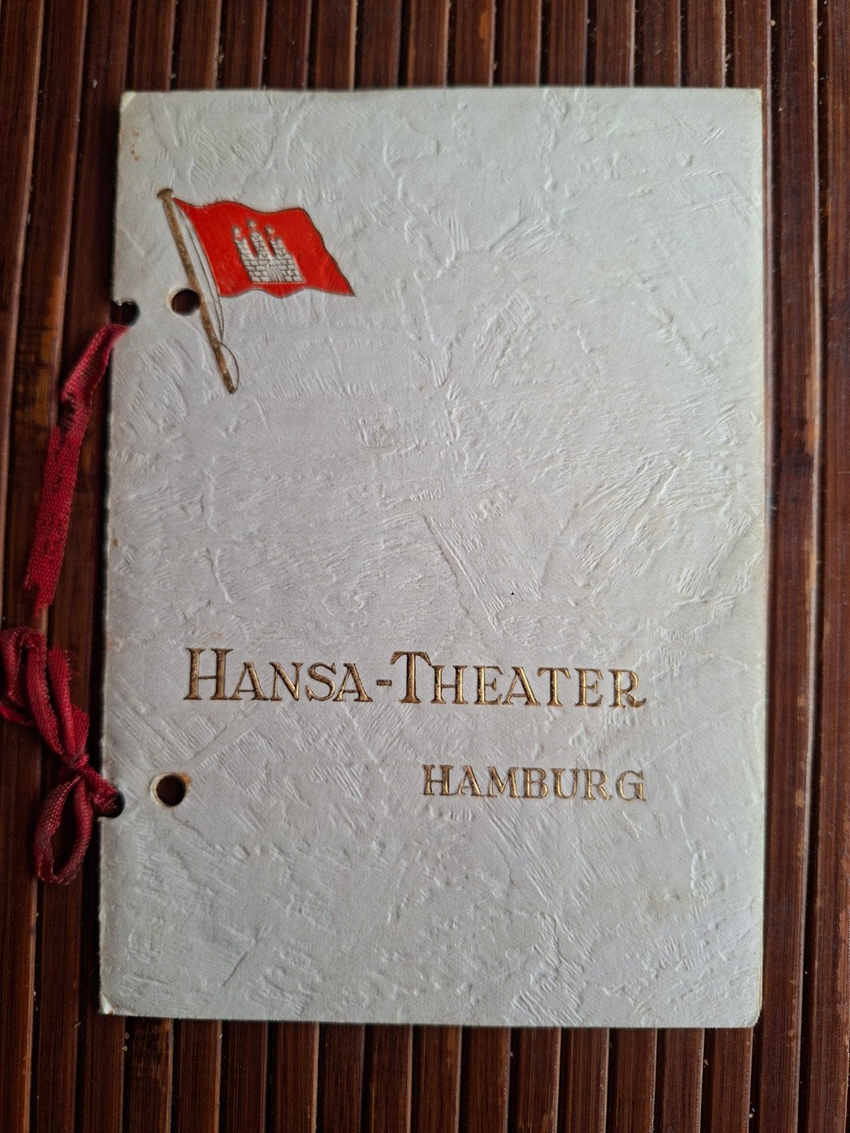 Hansa-Theater Hamburg Programma September 1954, Ophalen of Verzenden, Gelezen, Overige typen