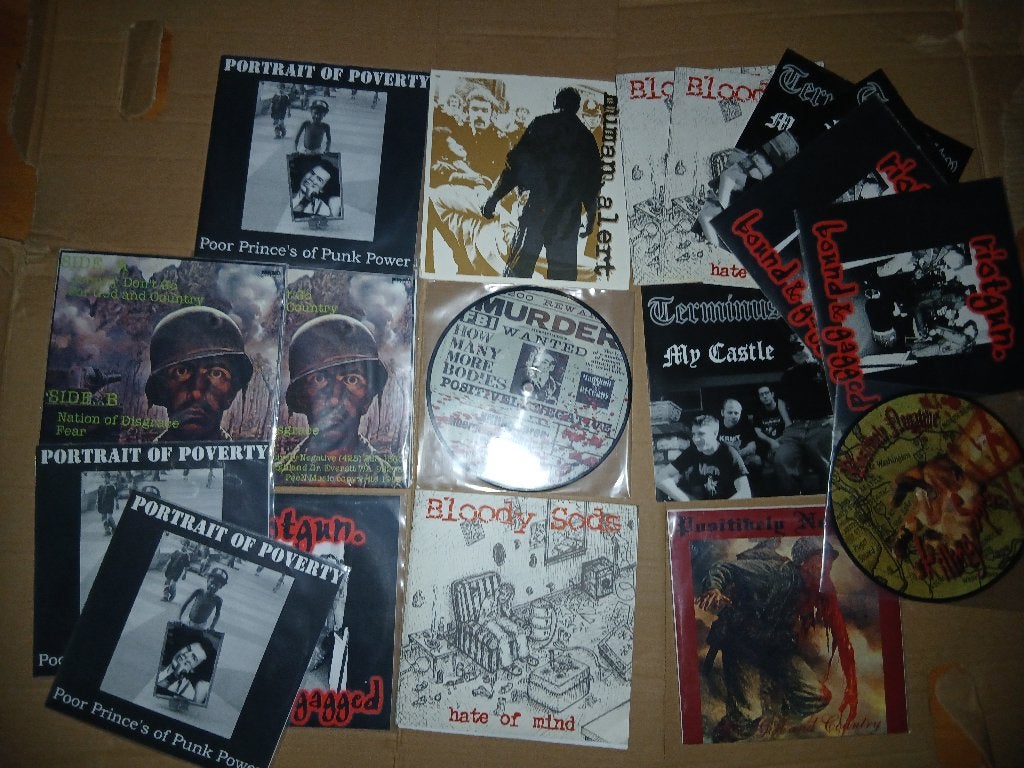 PUNK VINYL + CDS, Cd's en Dvd's, Vinyl | Rock, 7 inch, Ophalen of Verzenden, Punk Rock, Nieuw in verpakking