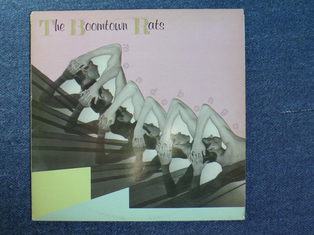Boomtown Rats - Mondo Bongo VINYL LP 1980 inclusief poster, LP, Gebruikt, Pop, Ophalen of Verzenden