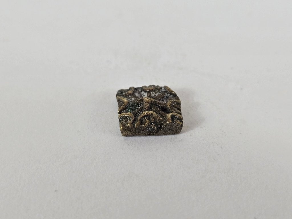 Goudgewicht #55, messing of brons, Akan, Ghana, 18e 19e eeuw, Ophalen of Verzenden