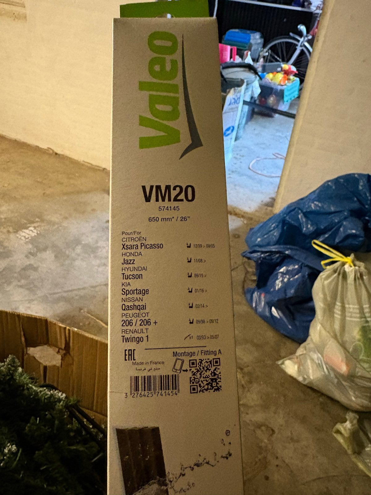 Nieuw set Valeo Silencio ruitenwissers VM20, Auto-onderdelen, Ophalen, Nieuw, Citroën