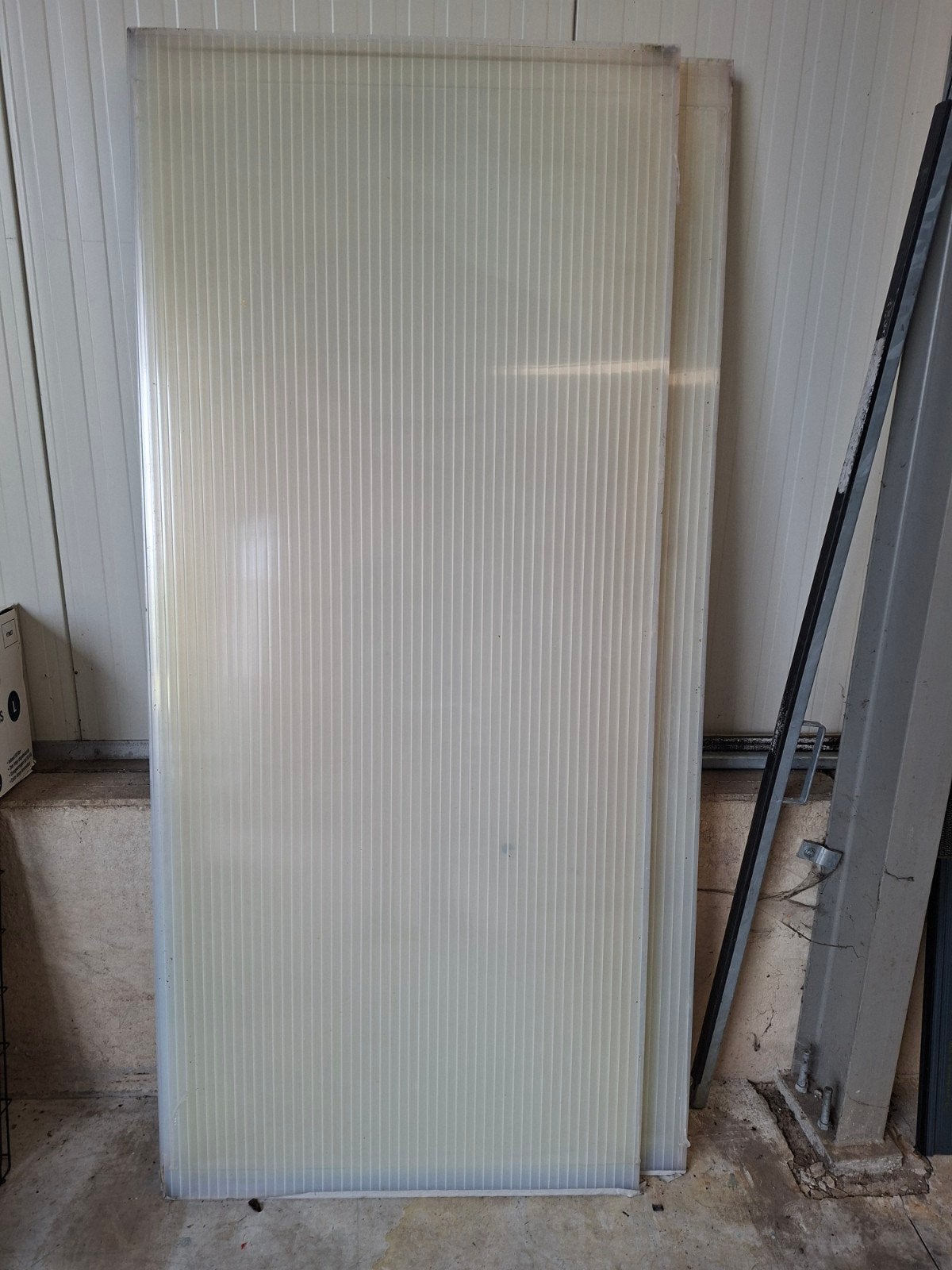 4x dakplaat Karbonaat Plaat: 2x 915x2100mm, 2x 1040x2100mm, Ophalen, Gebruikt, Overige materialen, Minder dan 20 mm