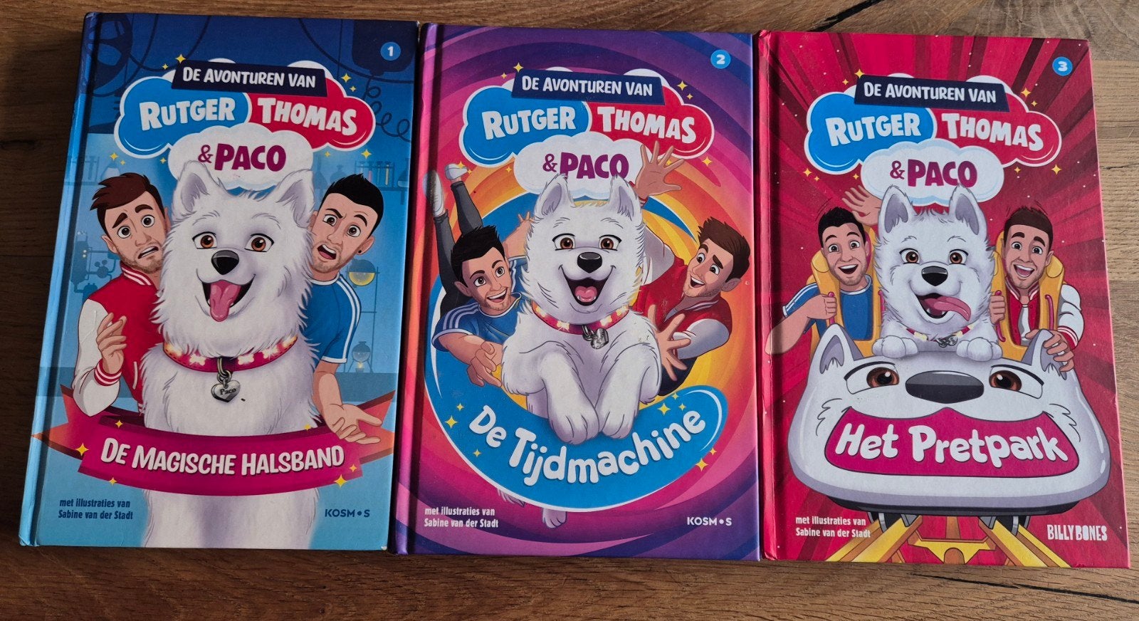 Drie boeken Rutger en Thomas & Paco, Boeken, Ophalen of Verzenden, Zo goed als nieuw, 3 tot 4 jaar