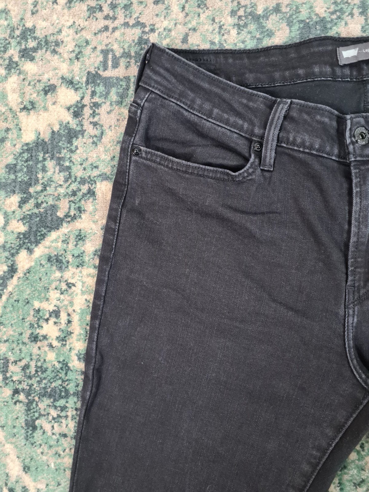 Levi's skinny fit W33 L30 Dames Tulsi3330 Zwart High-rise, Zwart, Ophalen of Verzenden, Zo goed als nieuw, W30 - W32 (confectie 38/40)