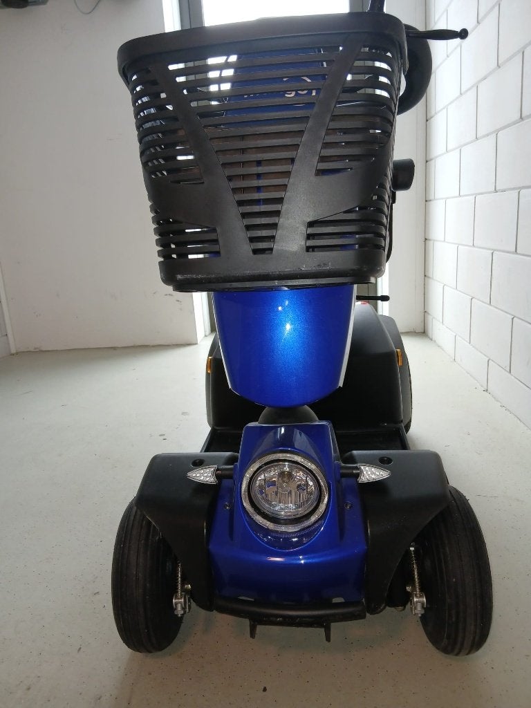 Scootmobiel Cheetah 4 Deluxe (FreeRider) blauw, 2023,, Ophalen, Zo goed als nieuw, 36 t/m 45 km, Mango