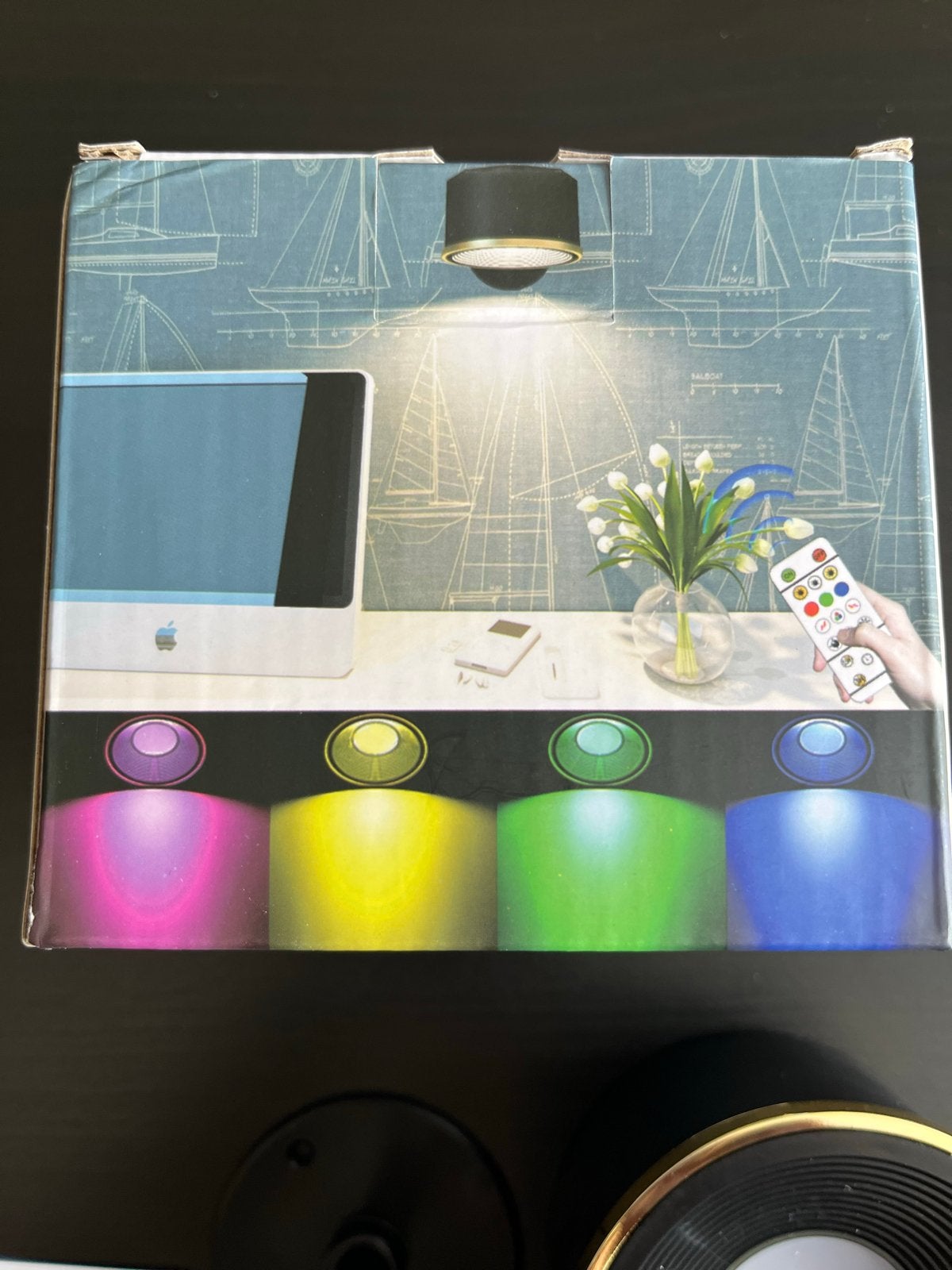 Draadloze Magnetische Wandlamp met Afstandsbediening, Ophalen of Verzenden, Nieuw, Kunststof