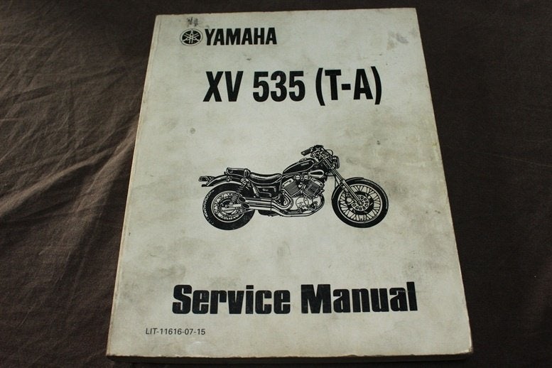 Yamaha XV535 Virago T-A 1990 motorcycle service manual, Ophalen of Verzenden, Yamaha