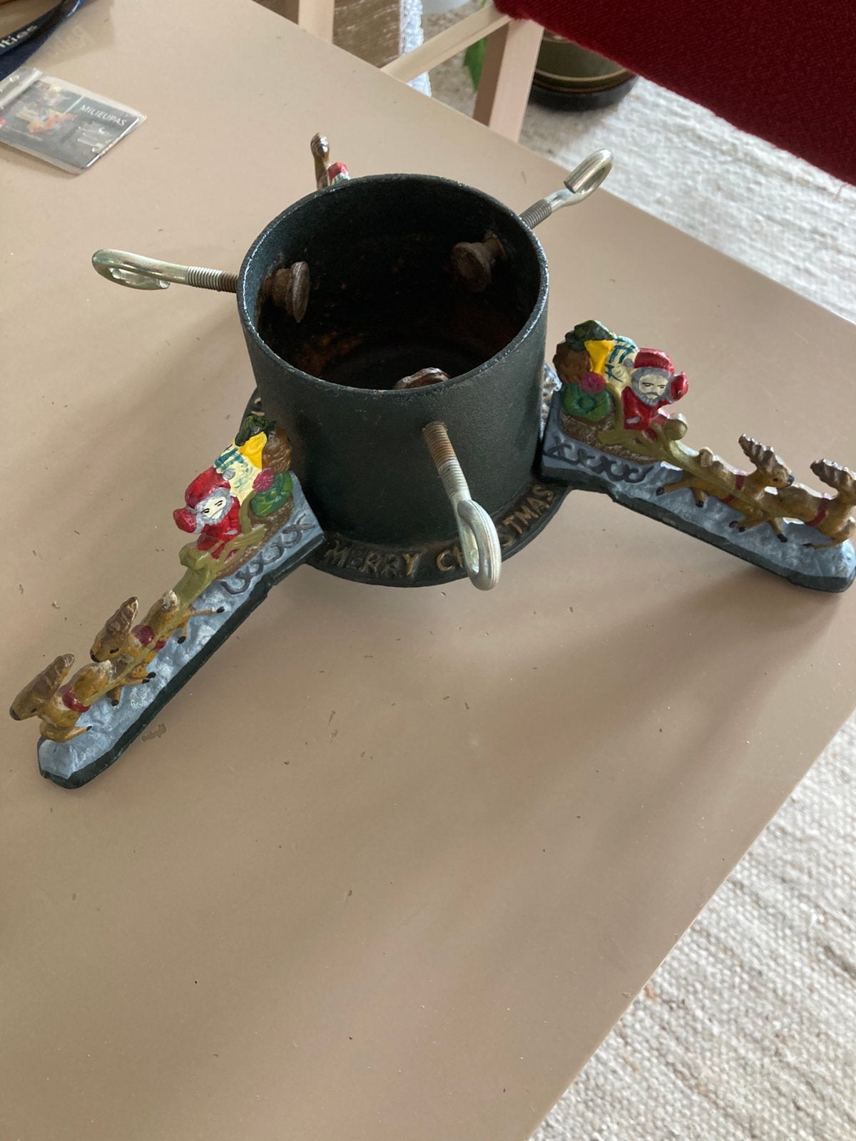 Antieke kerstboomstandaard, Ophalen of Verzenden