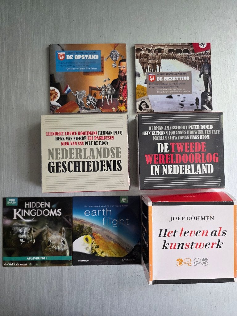 21 CD's Geschiedenis WW2, BBC Earth, Joep Dohmen Filosofie, Cd's en Dvd's, Ophalen of Verzenden, Zo goed als nieuw, Boxset