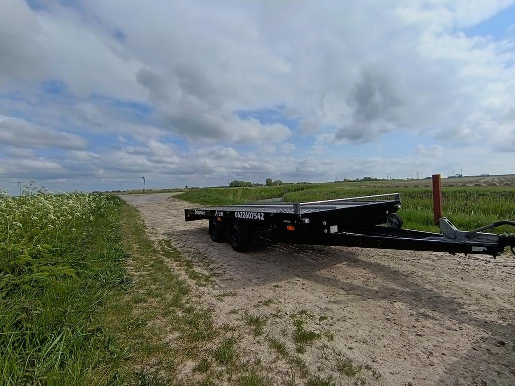 Robuuste autotransporter / trailer te koop, Ophalen of Verzenden, Gebruikt