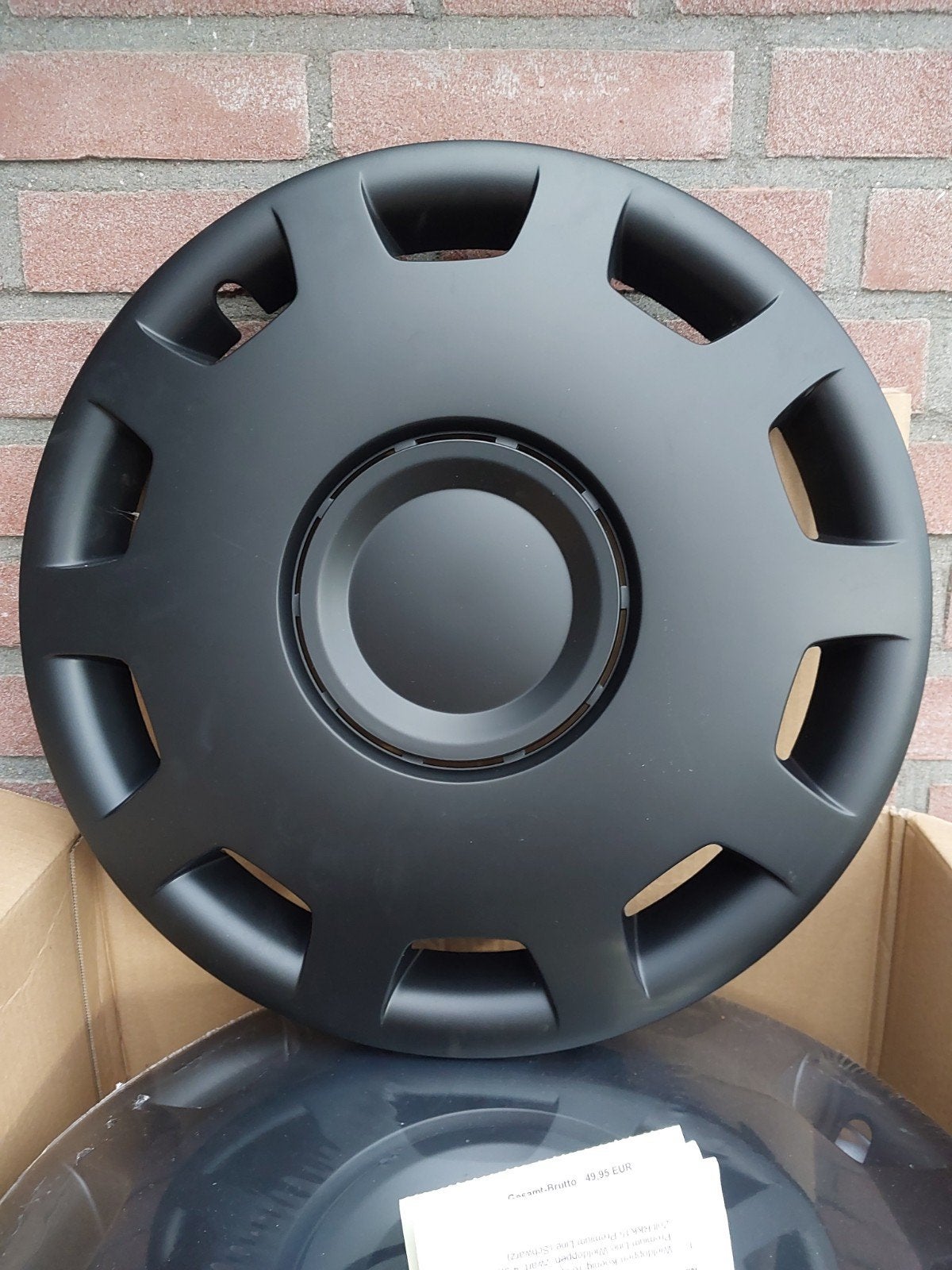 nieuwe 16 inch wieldoppen zwart., Auto diversen, Wieldoppen, Ophalen of Verzenden, Nieuw