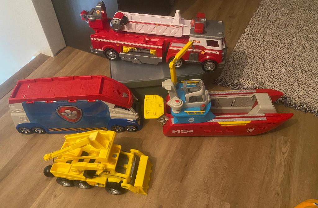 Paw patrol, Ophalen, Gebruikt