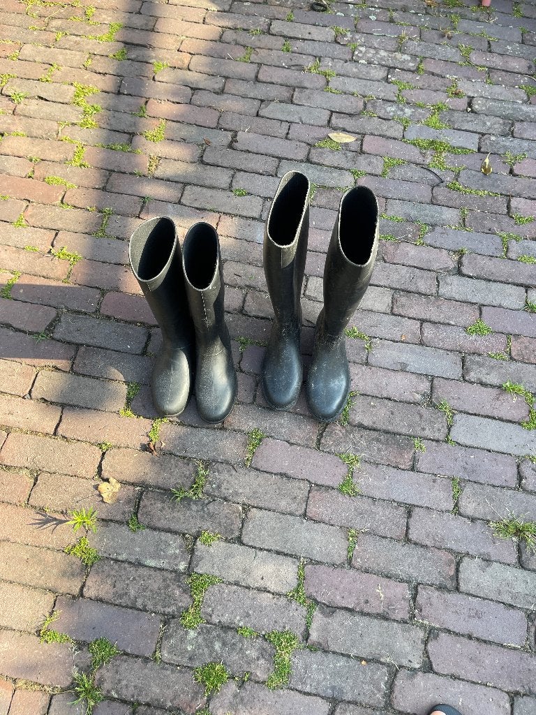 Paardrijcap en laarzen, Ophalen, Gebruikt, Kinderen, Overige soorten