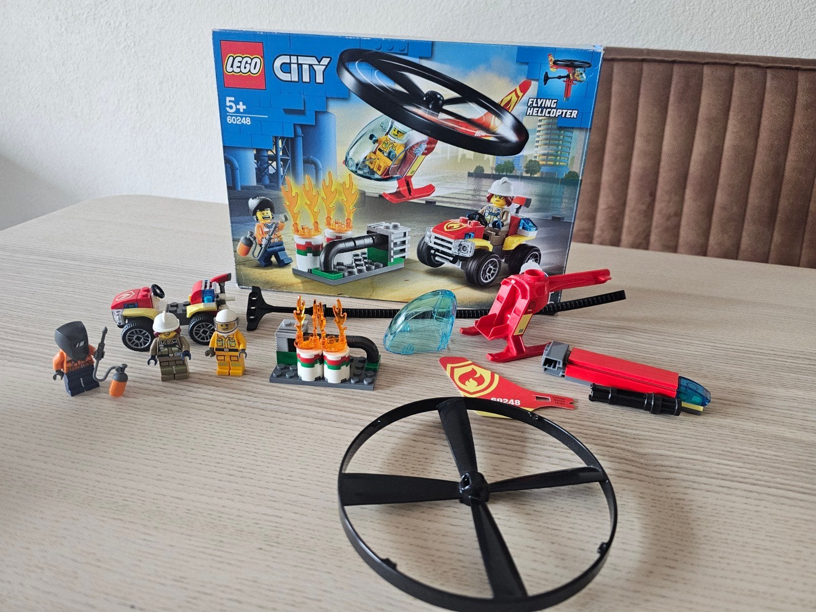 Lego City 60248 Brandweer Helikopter, City, Lego, Accessoire, Ophalen of Verzenden