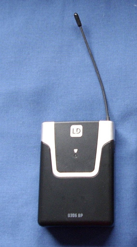 1x LD Systems U306 BP Bodypack transmitter 655 - 679 MHz, Duitsland, LDsystems, Overige typen, X@y.zt