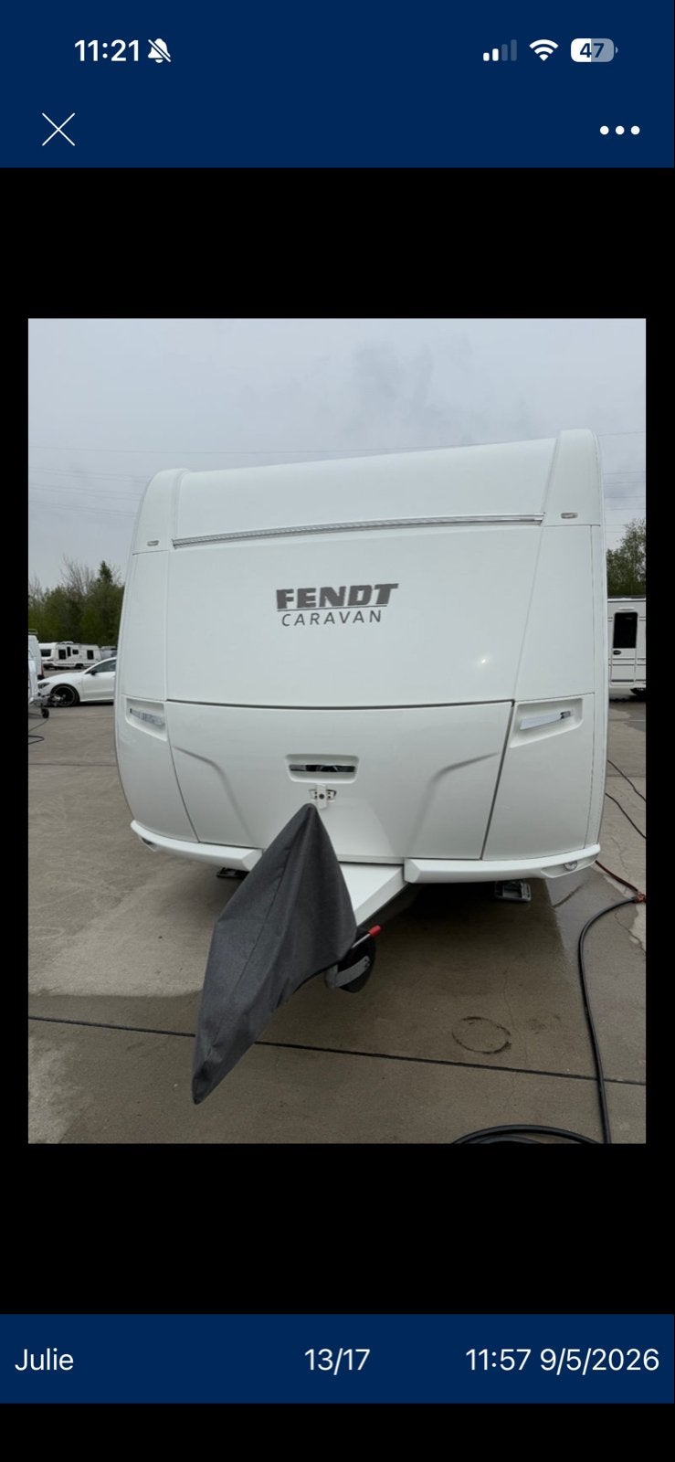 Fendt Tiffany S Caravan - Luxe en Ruim, Caravans en Kamperen, Vast bed, Rondzit, Airco, Particulier
