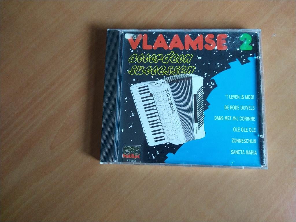 CD Vlaamse Accordeonsuccessen 2., Ophalen of Verzenden, Zo goed als nieuw