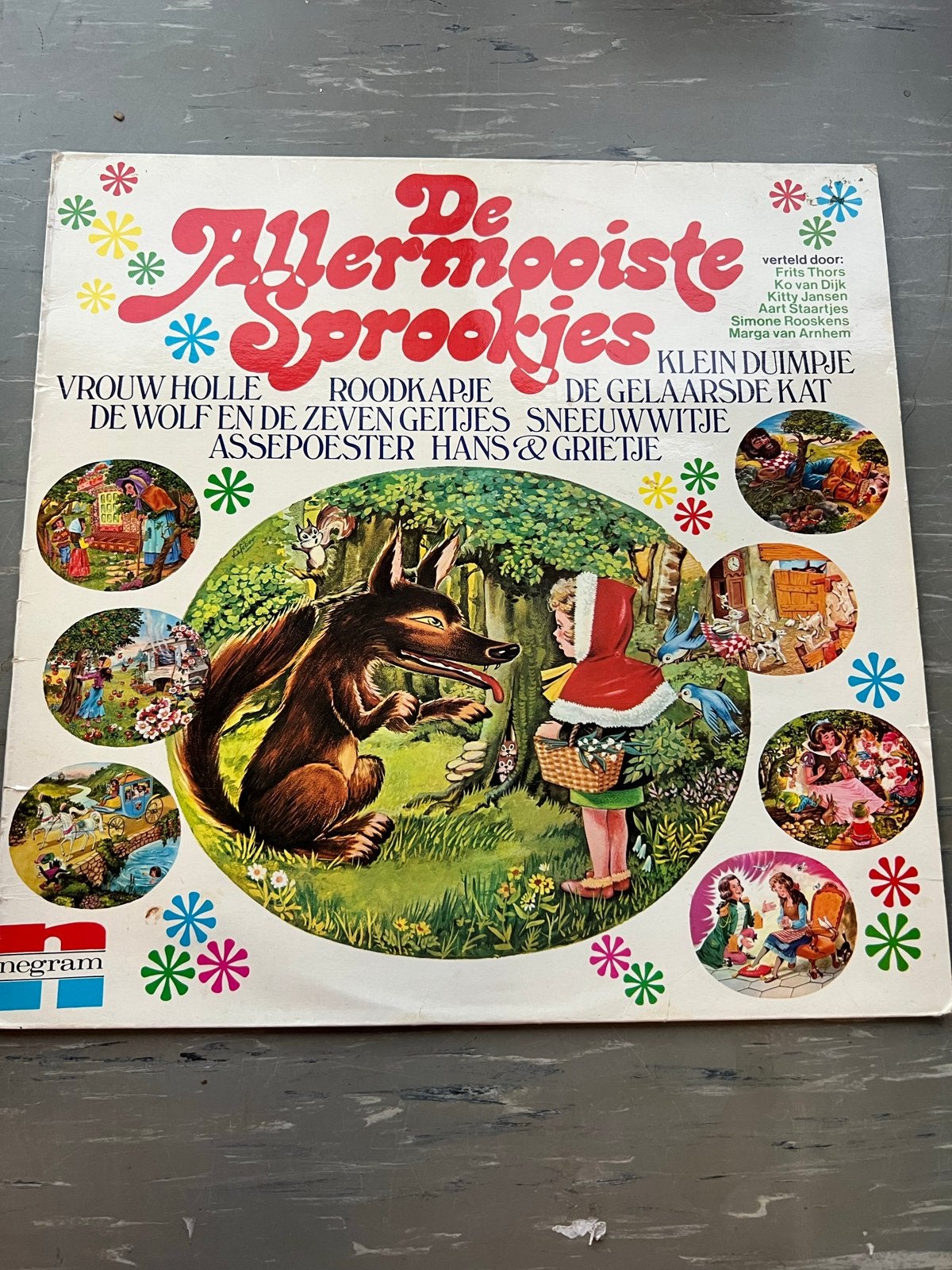 De Allermooiste Sprookjes LP - Klassieke Verhalen, LP, Gebruikt, Overige genres, Ophalen of Verzenden